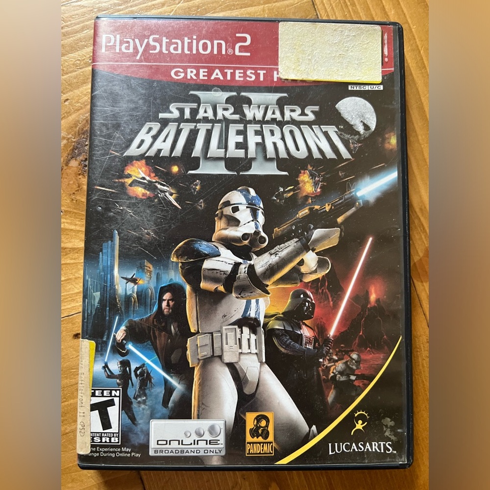Star Wars battlefront two PlayStation 2